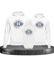 Time is short 3er Hoodies mit Baby Body