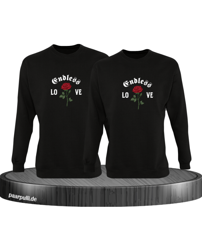Endless Love mit Rose Sweatshirt