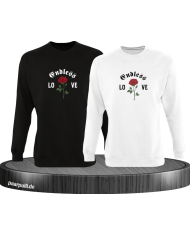 Endless Love mit Rose Sweatshirt