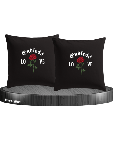 Endless Love mit Rose Kissenbezüge Endless Love mit Rose Kissenbezüge