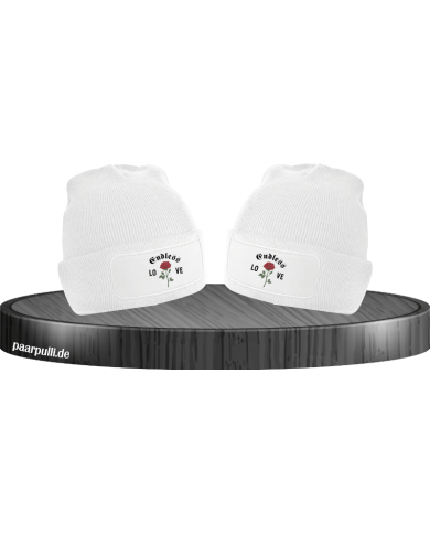 Endless Love mit Rose Mützen Endless Love mit Rose Mützen