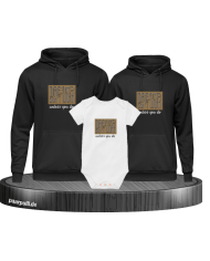 Dreams don't work unless you do 3er Hoodies mit Baby Body