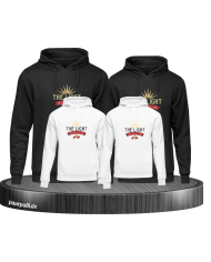 The Light inside of you Familienlook Hoodie