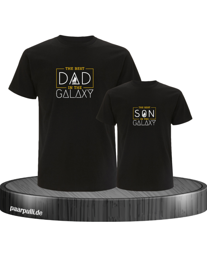 Best Dad and Son of the Galaxy für Vater und Sohn