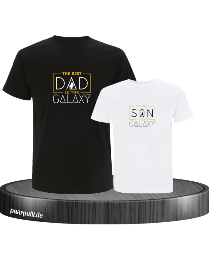 Best Dad and Son of the Galaxy für Vater und Sohn