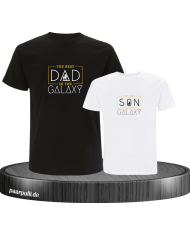 Best Dad and Son of the Galaxy für Vater und Sohn