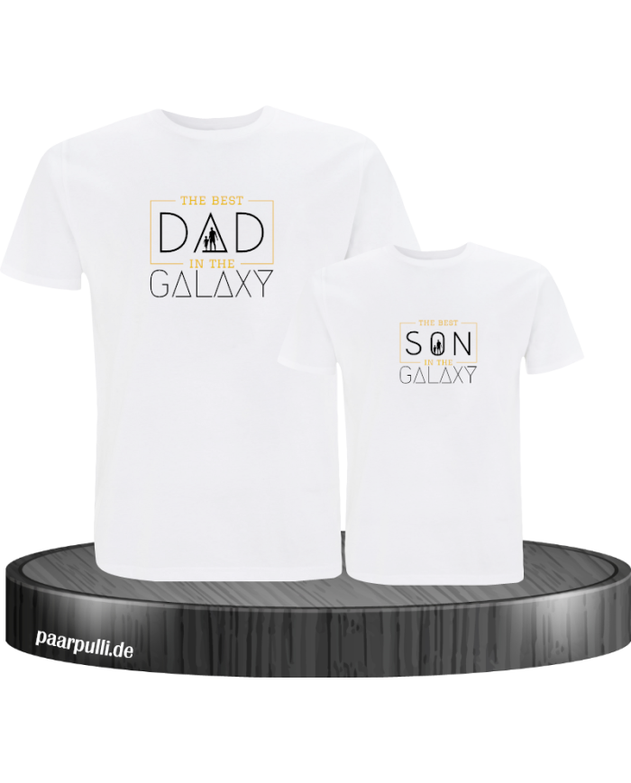 Best Dad and Son of the Galaxy für Vater und Sohn