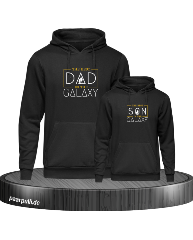 Best Dad and Son of the Galaxy Hoodies für Vater und Sohn Best Dad and Son of the Galaxy Hoodies für Vater und Sohn