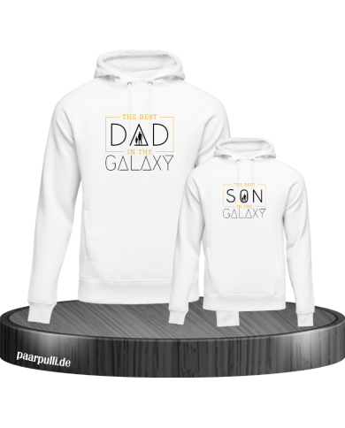 Best Dad and Son of the Galaxy Hoodies für Vater und Sohn Best Dad and Son of the Galaxy Hoodies für Vater und Sohn
