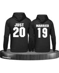 Hoodie-Set Just Married 2019