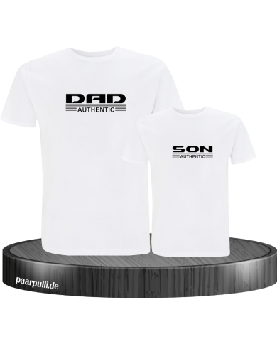 Dad and Son Authentic für Vater und Sohn Dad and Son Authentic für Vater und Sohn