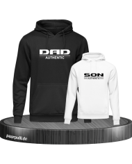 Dad and Son Authentic Hoodies für Vater und Sohn