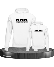 Dad and Son Authentic Hoodies für Vater und Sohn