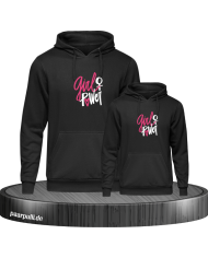 Girl Power Partnerlook Mutter und Kind Hoodies