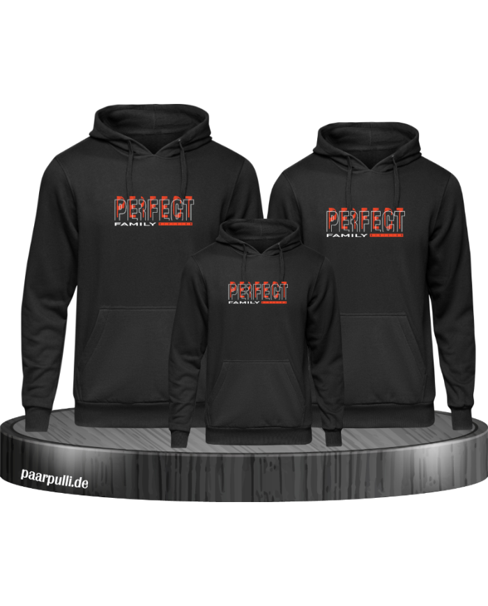 Perfect Family Division 3er Hoodies