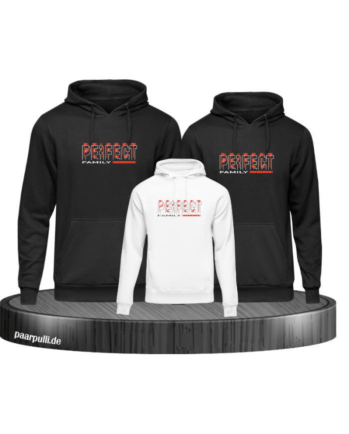 Perfect Family Division 3er Hoodies