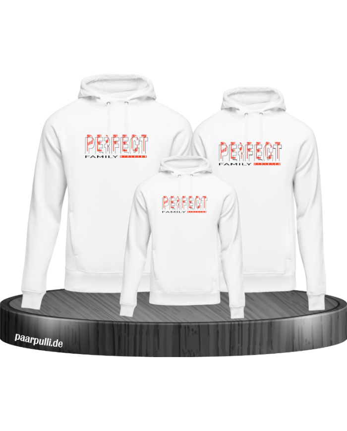 Perfect Family Division 3er Hoodies
