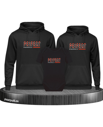 Perfect Family Division 3er Hoodies mit Baby Body Perfect Family Division 3er Hoodies mit Baby Body