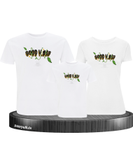 Good Vibe 3er Familienset T-Shirts