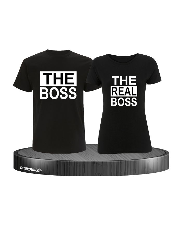 The Boss und The Real Boss schwarz