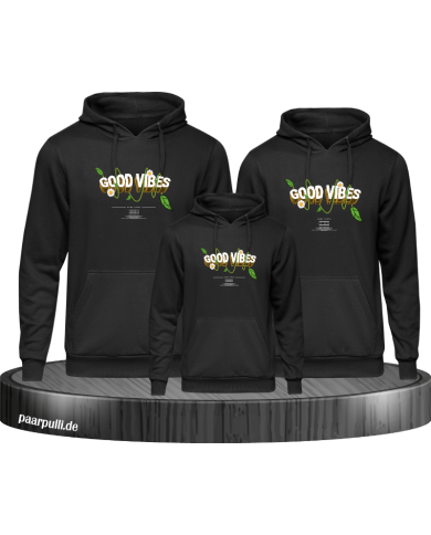 Good Vibe 3er Hoodies Good Vibe 3er Hoodies