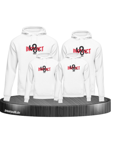 Instinct Family Familienlook Hoodie Instinct Family Familienlook Hoodie