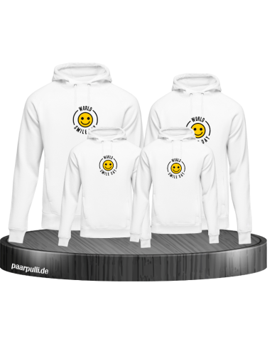World Smile Day Familienlook Hoodie World Smile Day Familienlook Hoodie