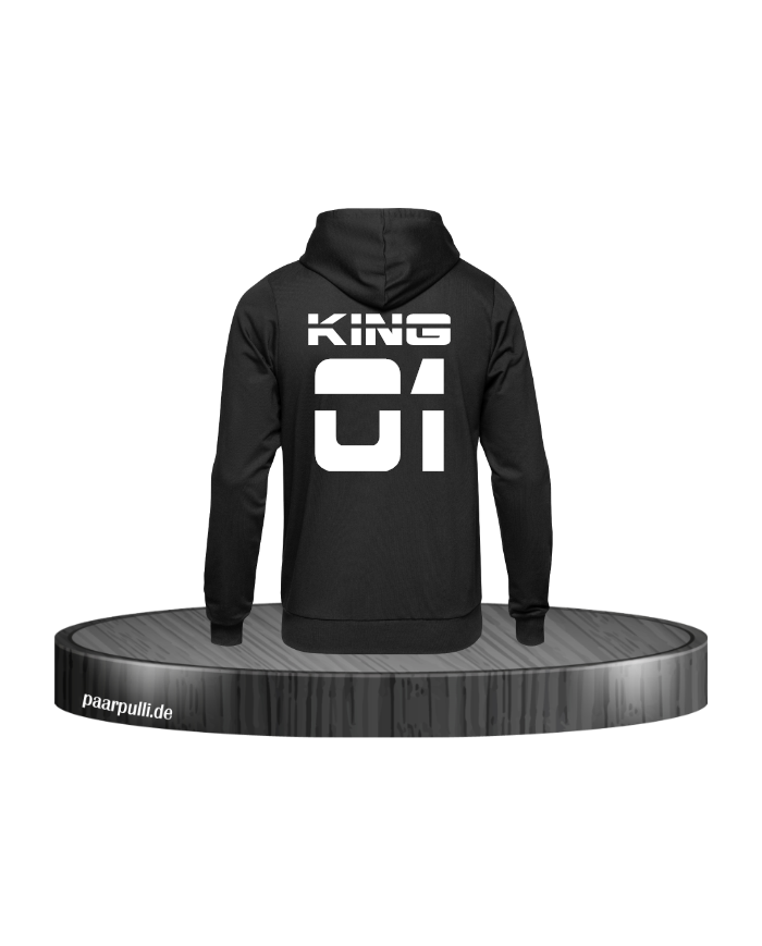 KING Hoodie in Größe L
