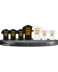 King Queen Prince Prince 7er Set Familienlook