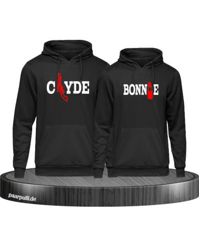 Bonnie Clyde Partnerlook Hoodies Bonnie Clyde Partnerlook Hoodies