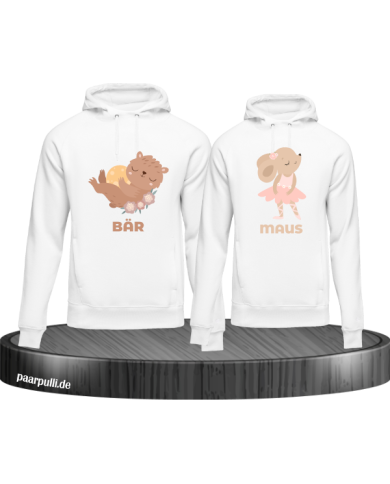 Bär & Maus weiß Bär & Maus weiß