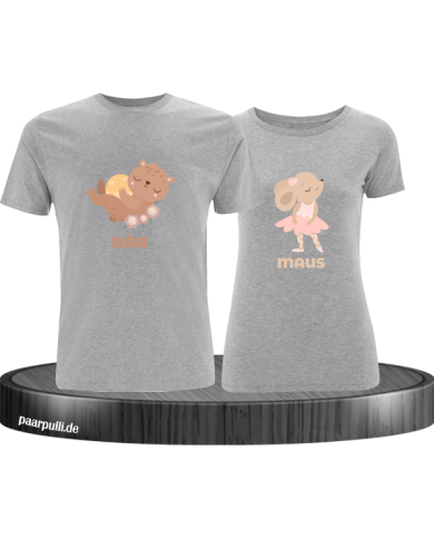 Bär & Maus grau Bär & Maus grau