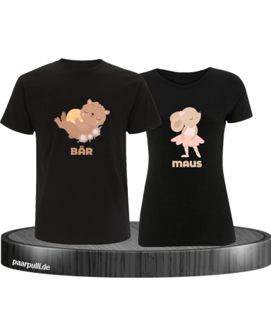 Bär & Maus schwarz Bär & Maus schwarz