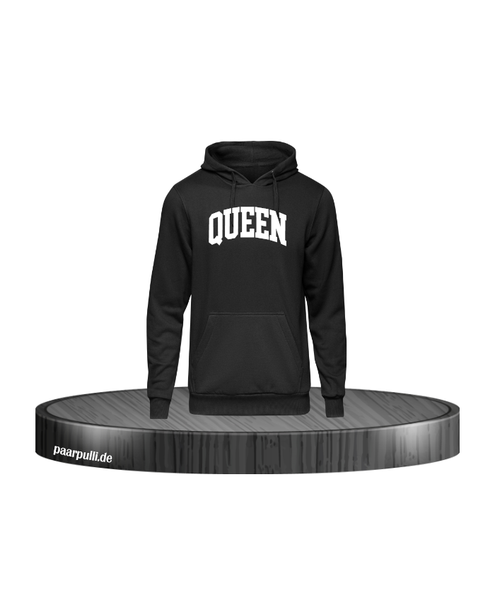 QUEEN Hoodie Schwarz in Größe L