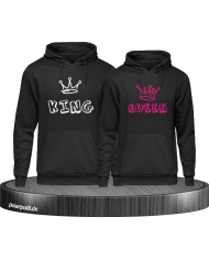 Hoddie-Set Graffiti  schwarz