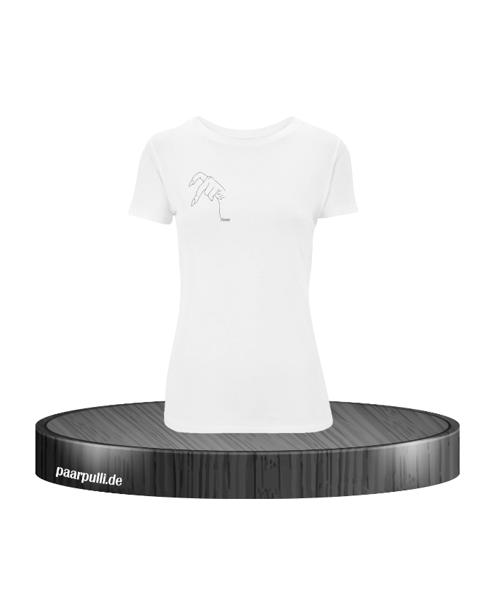 Forever Damen T-Shirt Weiß in Größe M