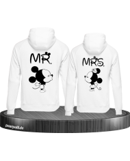 Hoddie-Set Mickey und Minnie