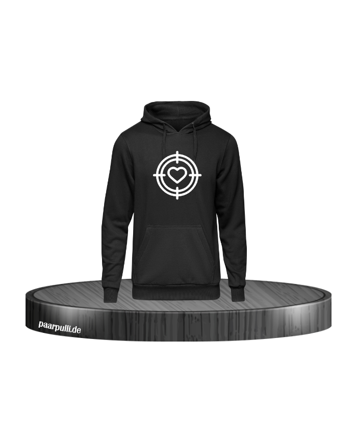 Zielscheibe Damen Pulli Schwarz in Größe M