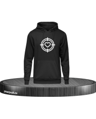 Zielscheibe Damen Pulli Schwarz in Größe M