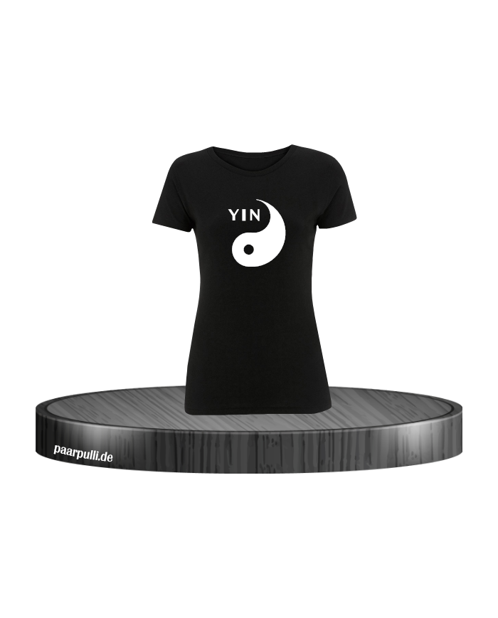 YIN Damen Pulli Schwarz in Größe XL