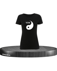 YIN Damen Pulli Schwarz in Größe XL