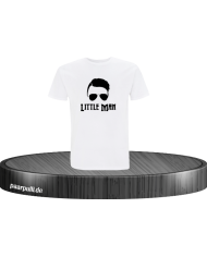 Little Man Kinder T-Shirt Weiß in Größe 86-92