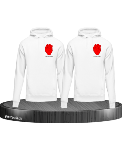 Herz Datum Pullover Partnerlook Sed Herz Datum Pullover Partnerlook Sed
