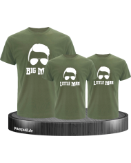 3er Familienset Big Man 2 Little Man Khaki