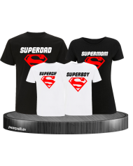 Superfamilie Partnerlook in schwarz Weiß