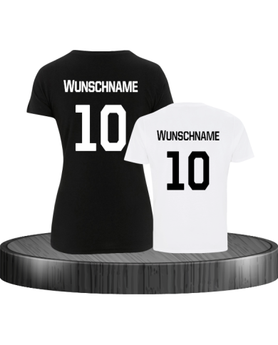 Mutter und Tochter mit Wunschname Wunschzahl Farbe Schwarz Weiß Mutter und Tochter mit Wunschname Wunschzahl Farbe Schwarz Weiß