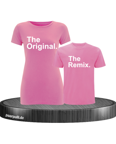 The Original The Remix T-Shirt Farbe Rosa The Original The Remix T-Shirt Farbe Rosa