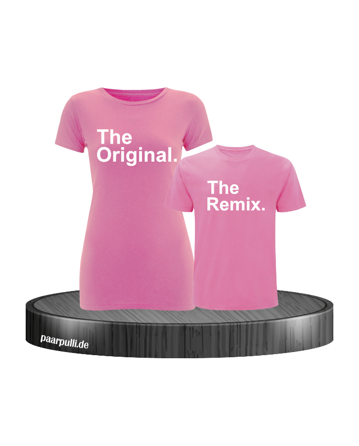 The Original The Remix T-Shirt Farbe Rosa