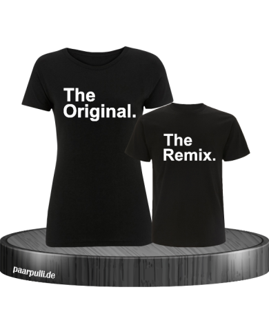 The Original The Remix T-Shirt Farbe Schwarz The Original The Remix T-Shirt Farbe Schwarz