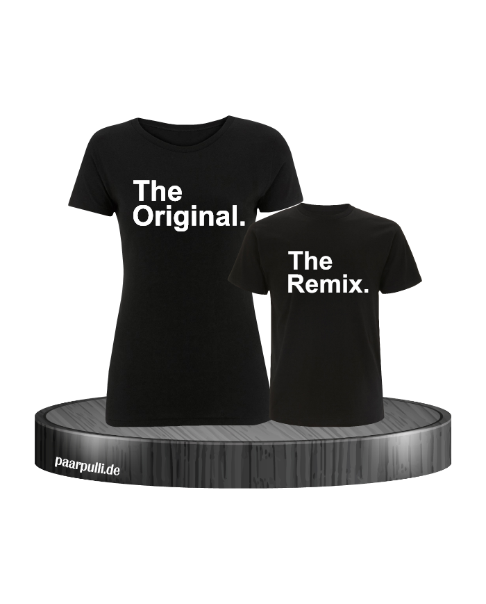 The Original The Remix T-Shirt Farbe Schwarz